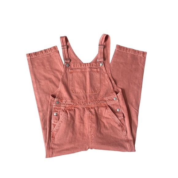 Madewell Relaxed Overalls: Garment-Dyed Edition Size L - Picture 9 of 11